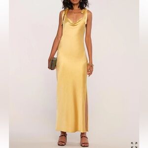 Heartloom Cinta Dress, Golden, small